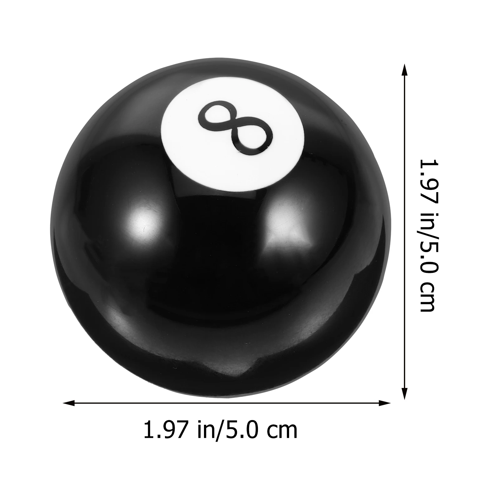 

Billiard Ball Gear Shift Knob Manual Shifting Head Replacement Durable Acrylic Smooth Operation Easy Install Adapters Included