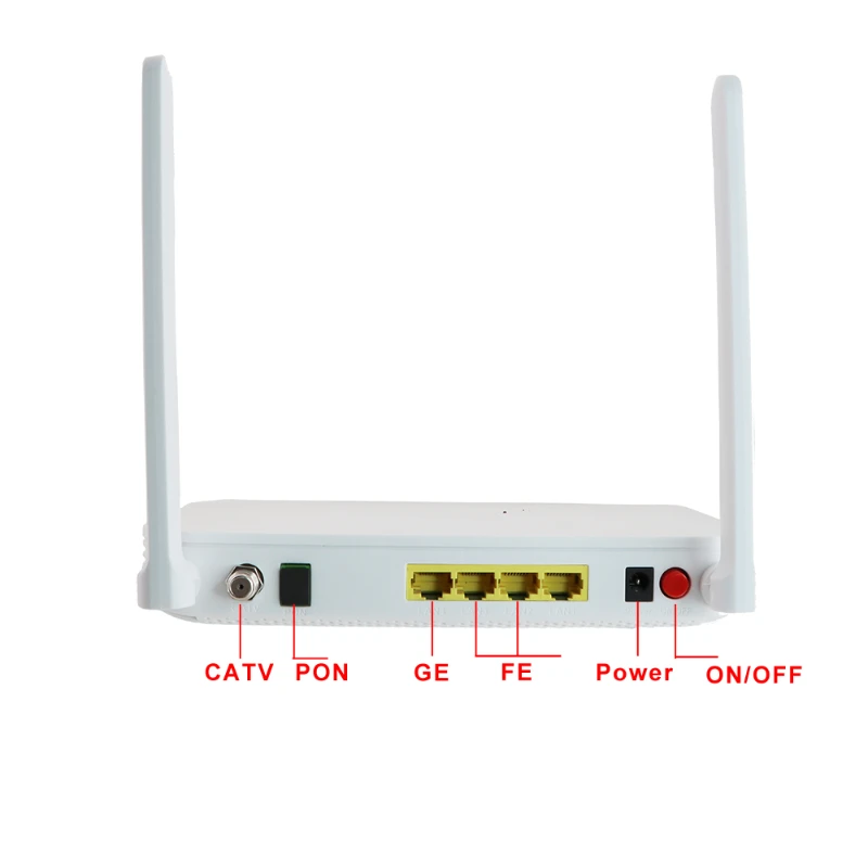 FTTH Optical Fiber GEPON XPON ONT 1GE 3FE 2.4GHz 5dBi ONU GPON EPON ONU WIFI FTTX