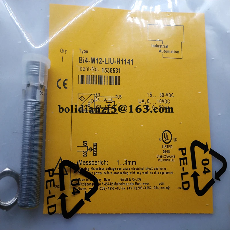 

Fast delivery BI2-M12-LIU-H1141 BI4-M12-LIU-H1141 NI4-M12-LIU-H1141 New sensors in stock