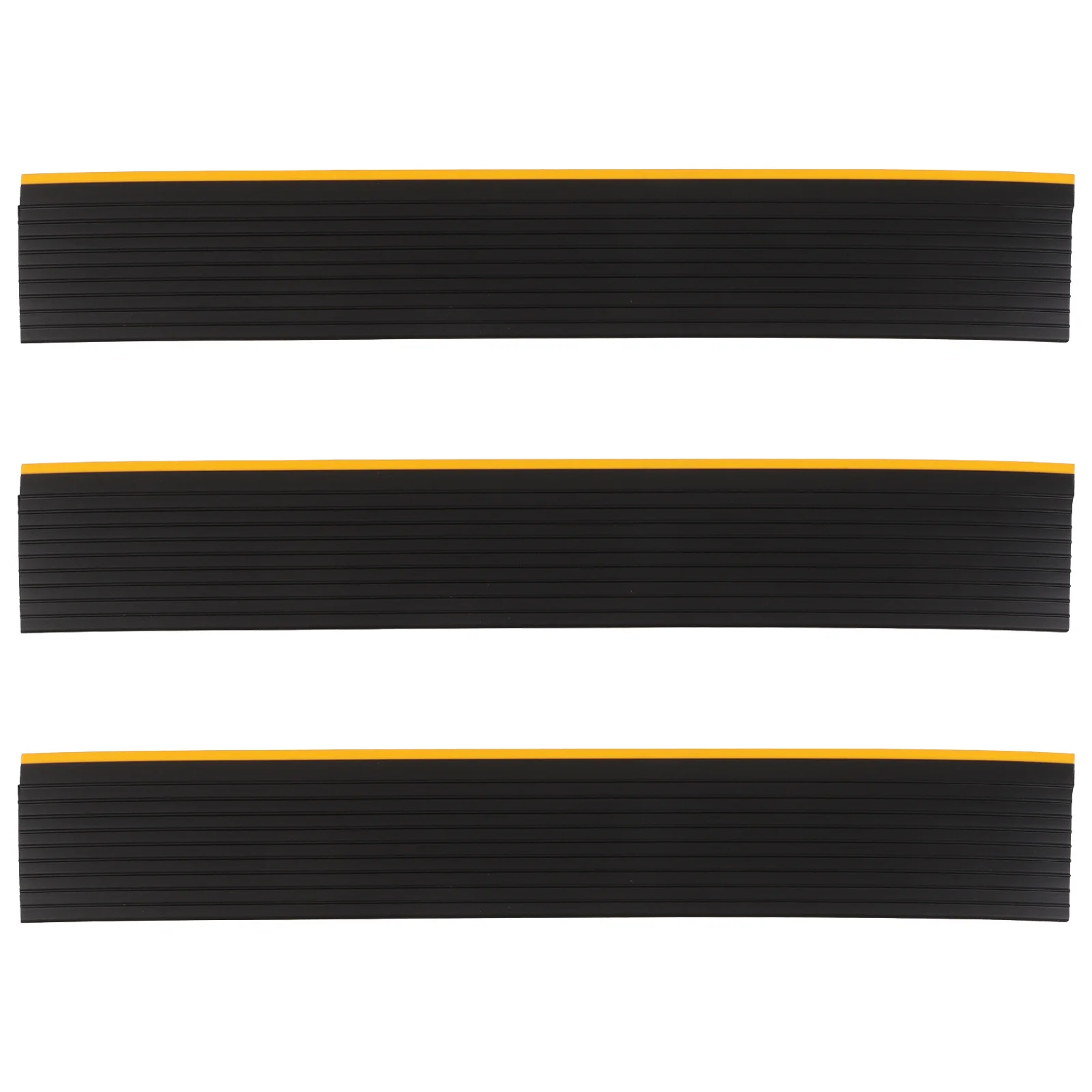 

3 шт., дверной пандус из ПВХ, мягкий переходный коврик, пандусы, робот-пылесос, инвалидная коляска, коляска, переходник для двери в ванной комнате