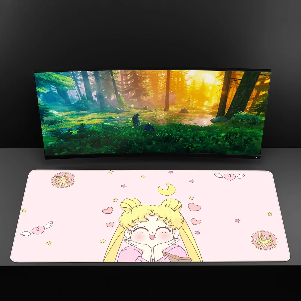 S-Sailor Moon Mousepad Mousepad New Arrivals Large Gaming Mousepad L XL XXL Gamer Mouse Pad Size For Keyboards Mat