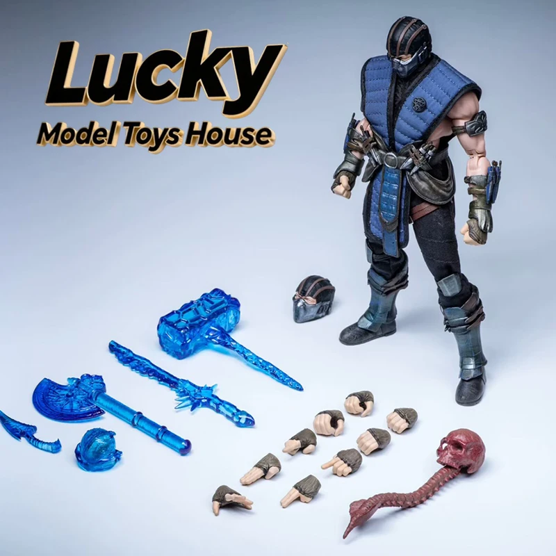 

Quick Shipment JM TOYS 1/12 Zero Cloth Action Figure Collection Anime Ghost Ice Powerful Ninja Delicate 6inch ZK001 Soldier