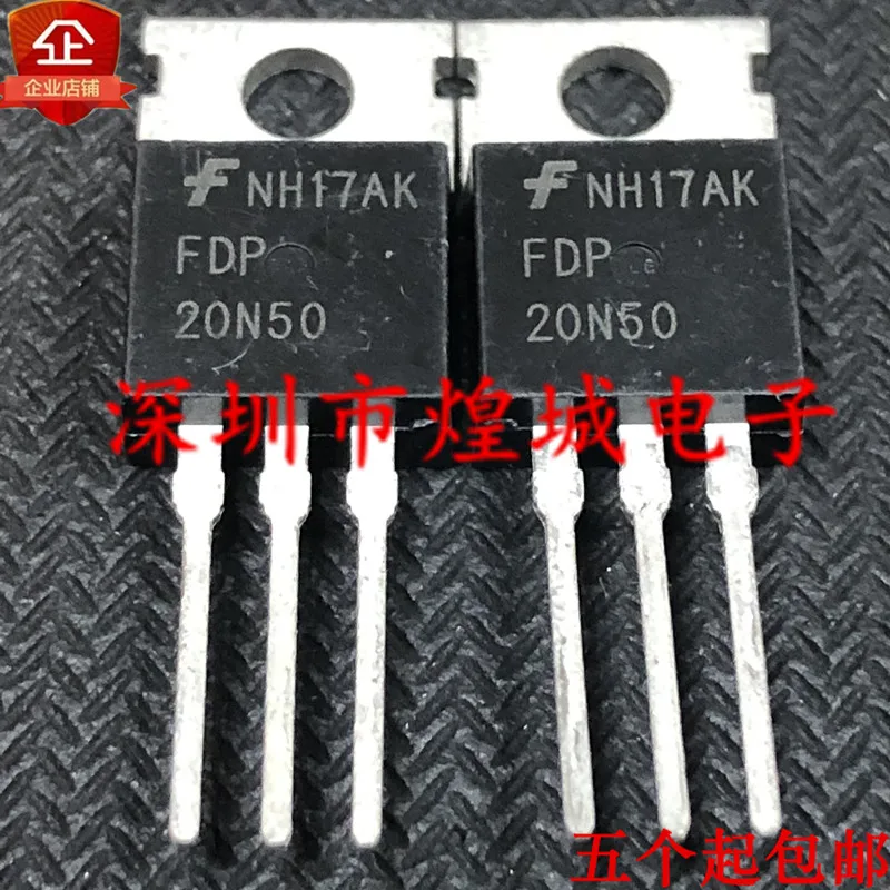 5PCS/Lot  FDP20N50 ½ TO-220 20A 500V 5