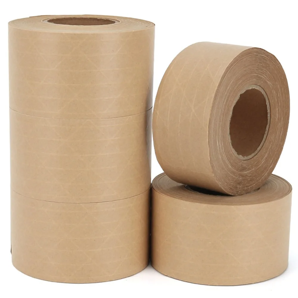 2pcs Strong Adhesion Kraft Paper Tape Writeable Surface 2.75