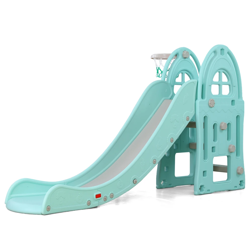 

Indoor Combined Small Playground Mini Child Baby Plastic Slide Swing Setpromote sales