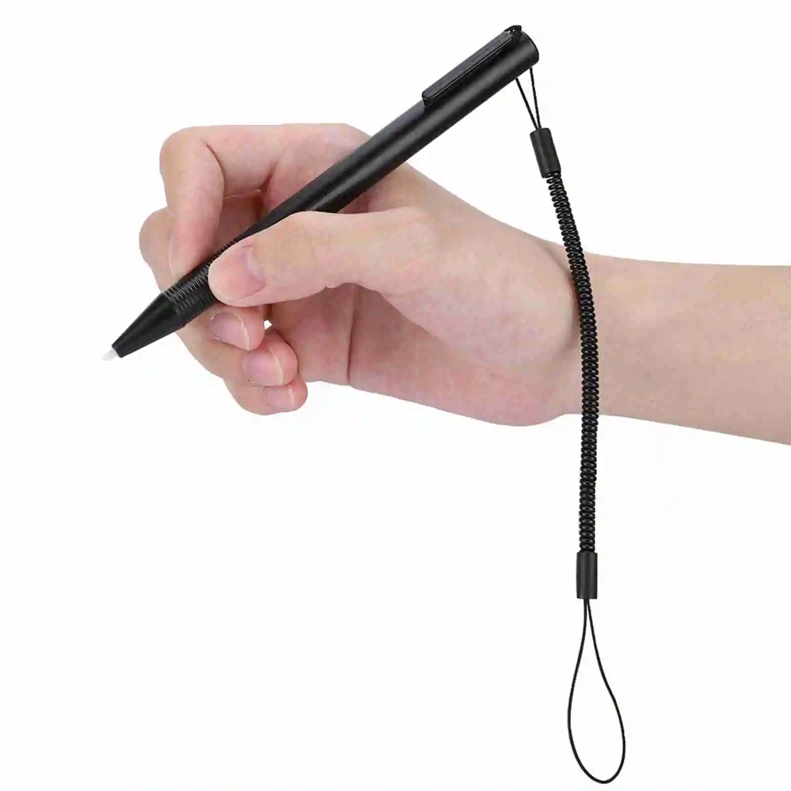 Stylus Touch Pen Resistive Touch Screen Anti scratch Stylus Pen With Spring Rope for POS PDA Navigator