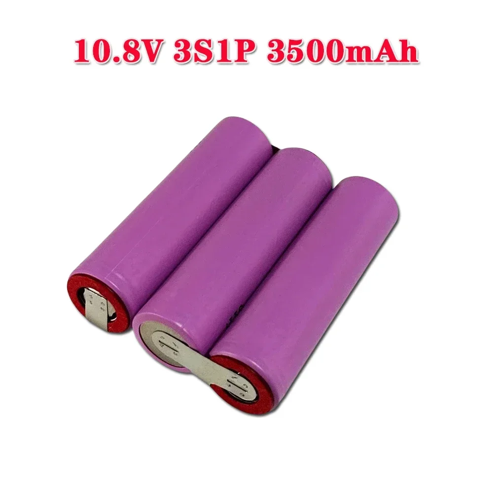 24v screwdriver  customized battery 7.4V-24v 3.5Ah series connection 18650 battery pack, INR18650-35E 3500mAh