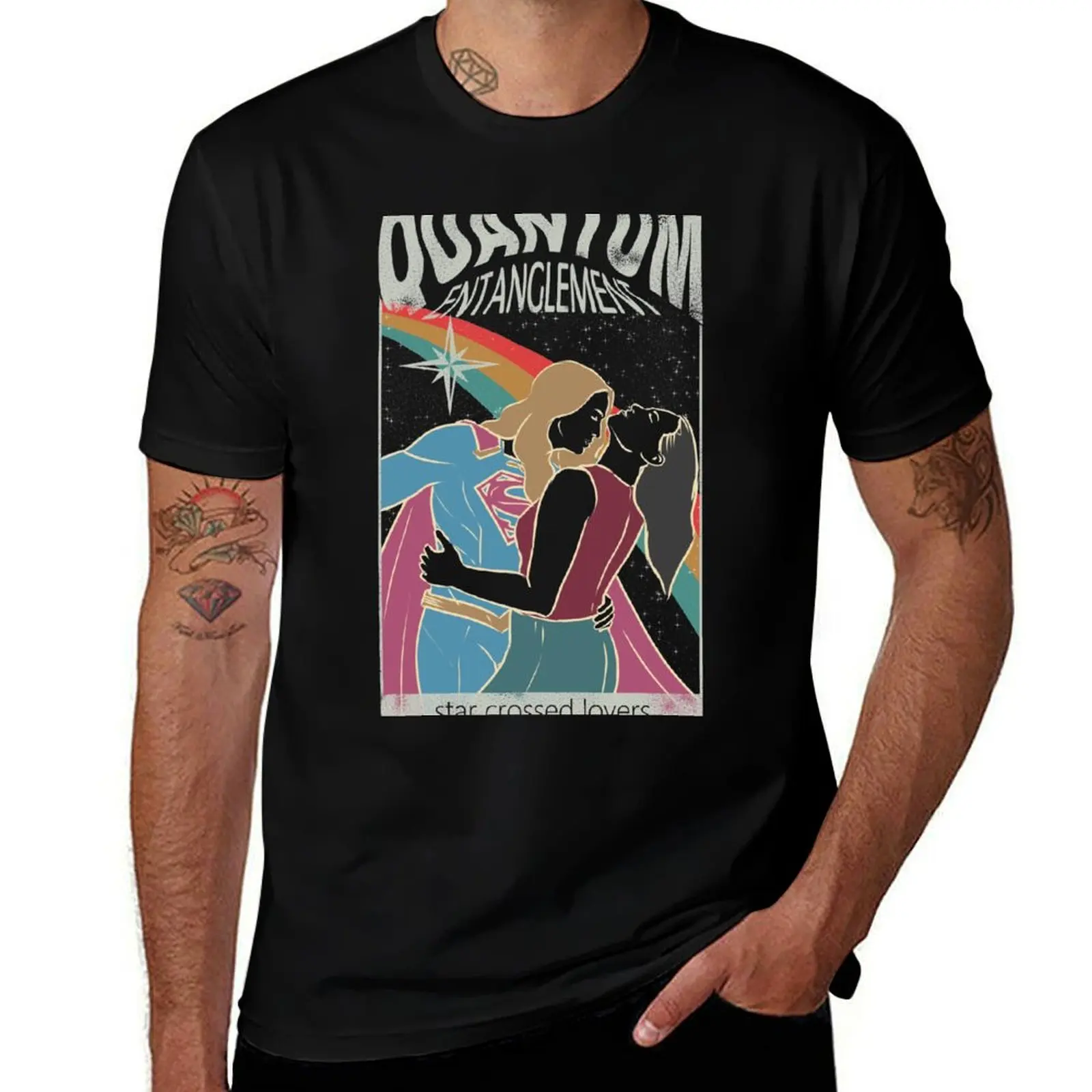 Quantum Entanglement T-Shirt Thanksgiving Casual Tee T-Shirt