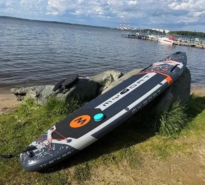 

Надувная SUP-доска Myboat Series BIGgame 11'33"6" нового дизайна для серфинга и рыбалки