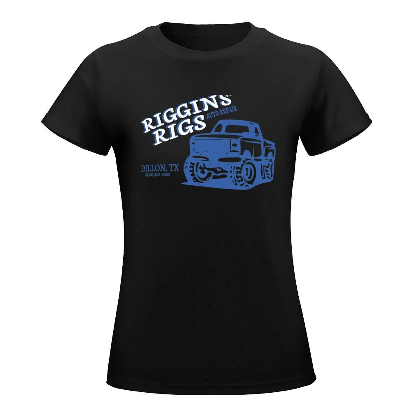 Friday Night Lights - Riggins Rigs T-Shirt female anime clothes tight shirts for Women