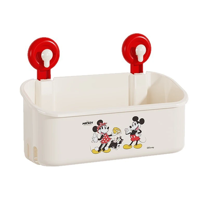 Mickey Dopamine Suction Cup Shelf for Walls—No Drilling Required—Heavy-Duty, Drainable Storage Box for Bathroom Walls - view 6