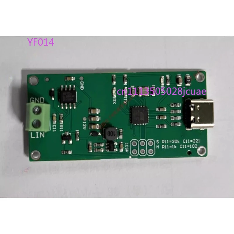 Automobile Lin Logic Analyzer / Card / Automobile  Bus 2.0 / Master and Slave Node