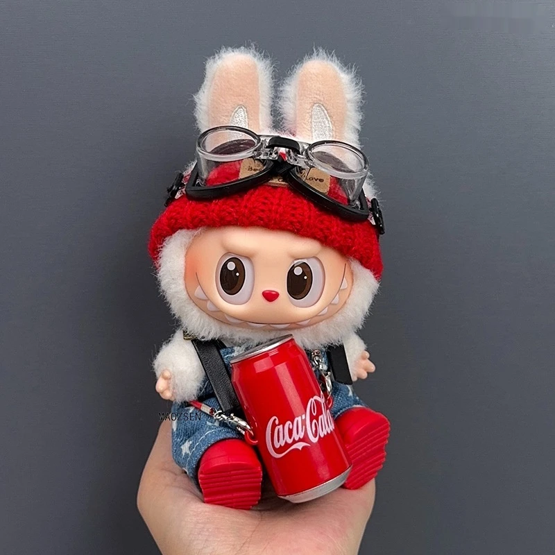 The new labubu children's clothing is suitable for the first, second and third generations of Coca-Cola figurine doll accessorie