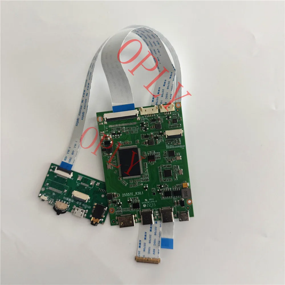 Papan Kontrol 2 Tipe C Mini HDMI-Kompatibel untuk R140NWF5 R140NWF5 RA R140NWF5 R1 14 Inci 1920X1080 EDP Kit Layar Panel LED DIY