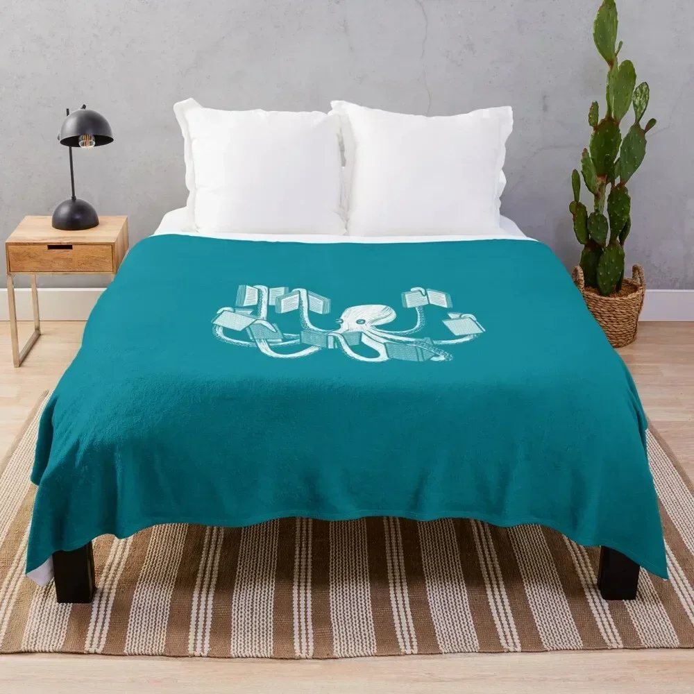 

Armed With Knowledge Throw Blanket Color Fast Cozy Throw Blanket