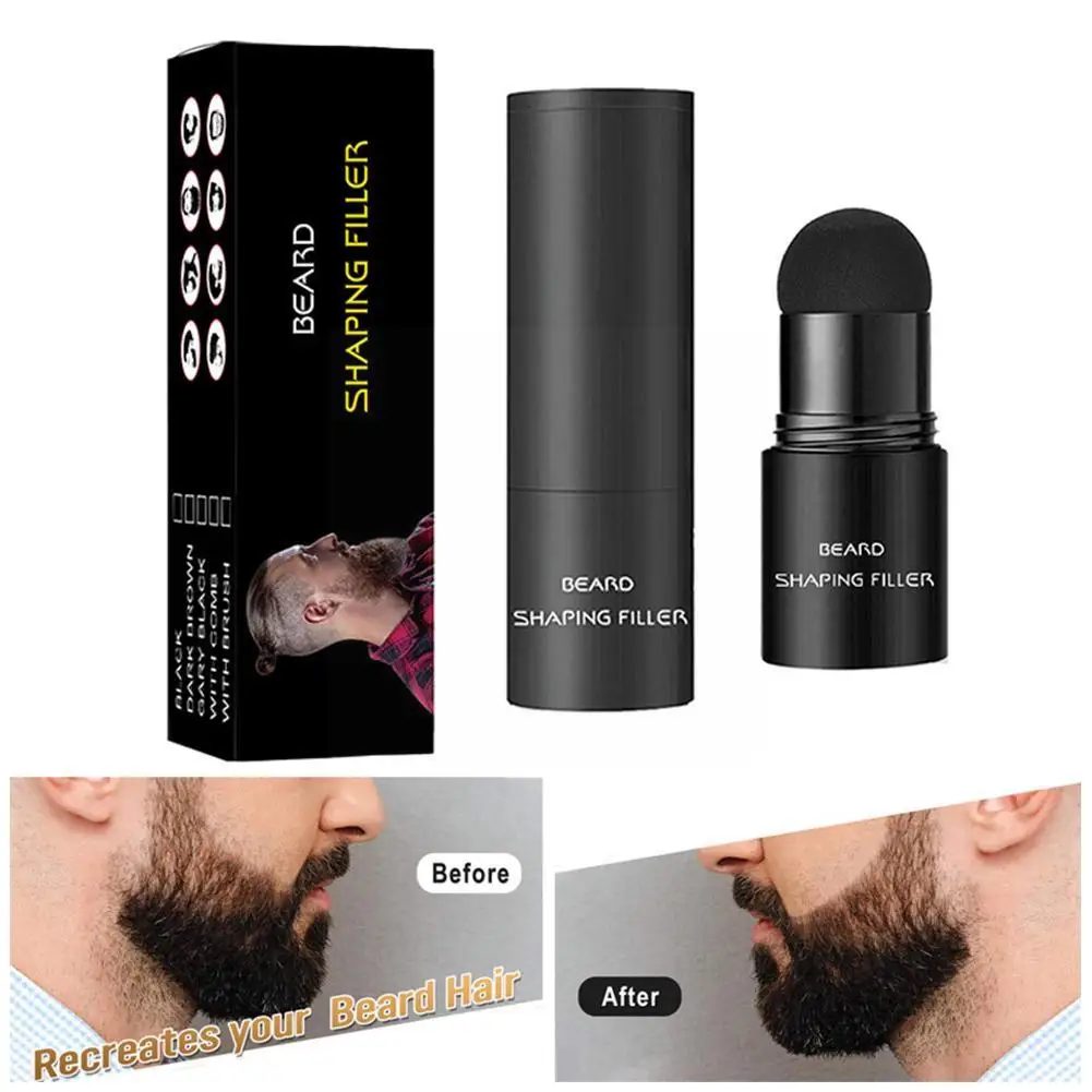 Dye Hair/beard Filling Stick Repair Scatters Waterproof Moustache Brush Care Pen Beard Men Mustache Enhancer Fill Hair Dye N6k6