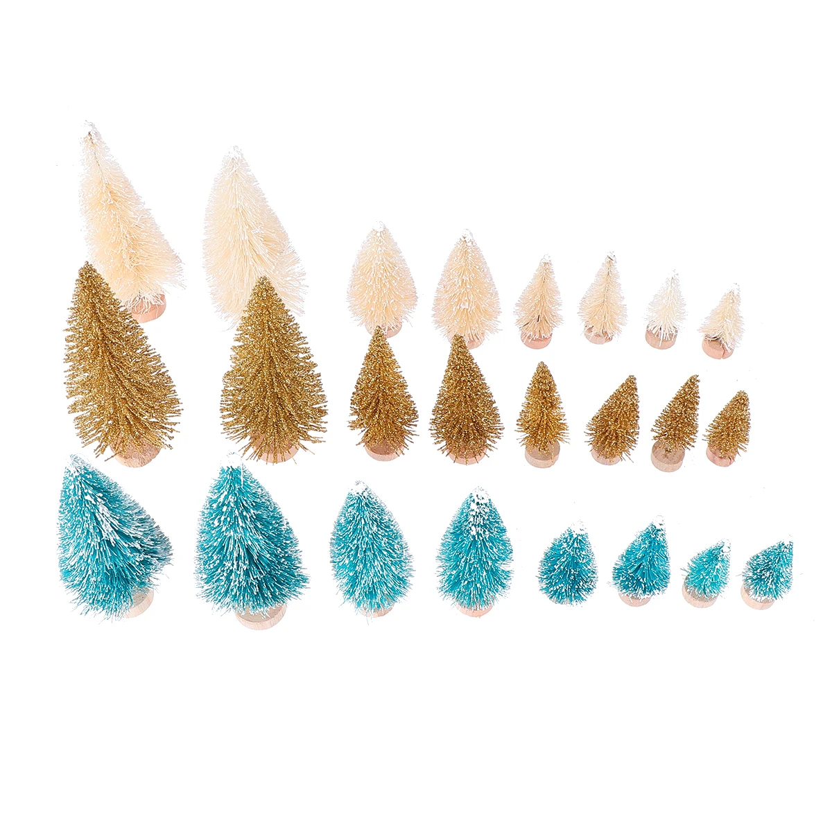 

24pcs Christmas Adornment Mini Ornament Lightweight DIY Decor Green Artificial Mini Christmas Ornament Pine Cone Table Prop