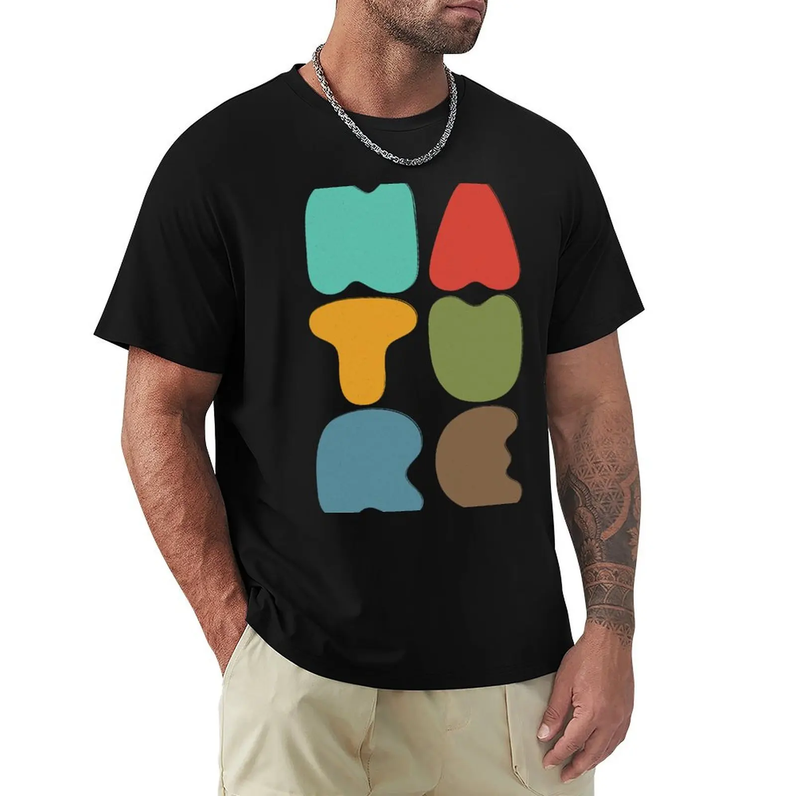 

Bold Nature T-Shirt Casual Lightweight Short Sleeve Top