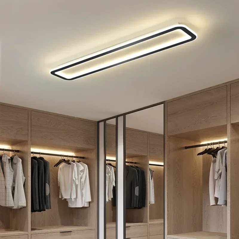 Moderne Led Plafondverlichting Voor Woonkamer Slaapkamer Garderobe Balkon Gangpad Strip Kroonluchter Binnenverlichting Armatuur