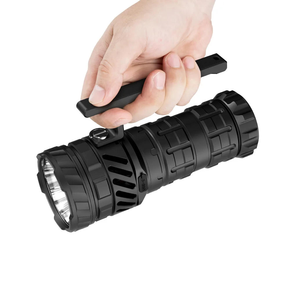 powerful flashlight USB TYPE C rechargeable flashlight 46950