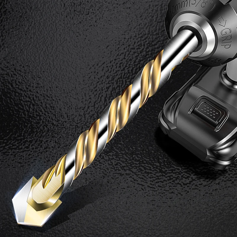 Newshark Power Drill Bits ชุดซีเมนต์คาร์ไบด์ Core เจาะชุด Bit Multifunctional Impact เครื่องมือเจาะกระเบื้องผนังโลหะ