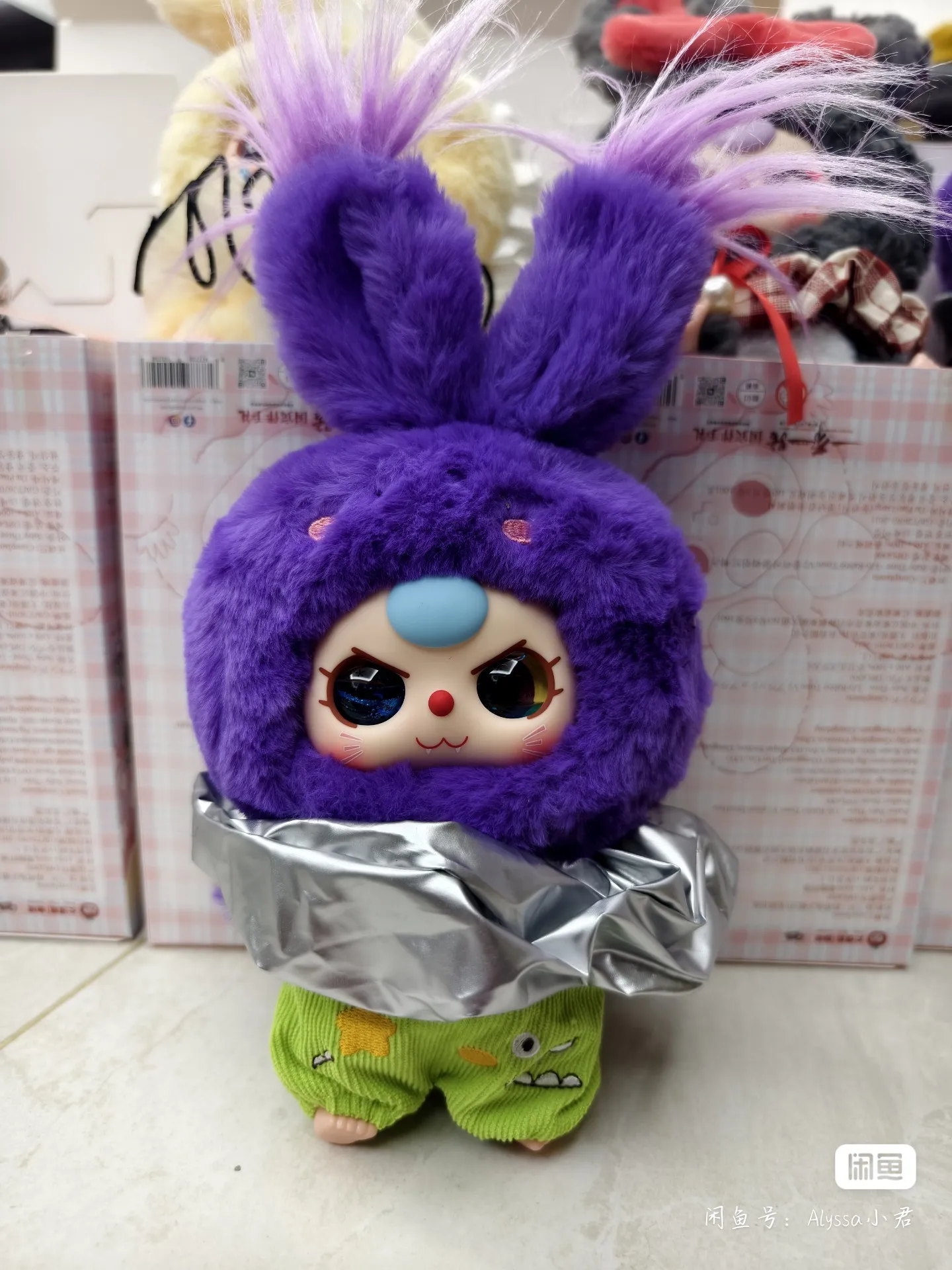 Baby Three Lily Rabbit Town V2 Series мультяшная плюшевая глухая коробка милая кукла кулон орнамент-сюрприз загадочная коробка рождественские подарки