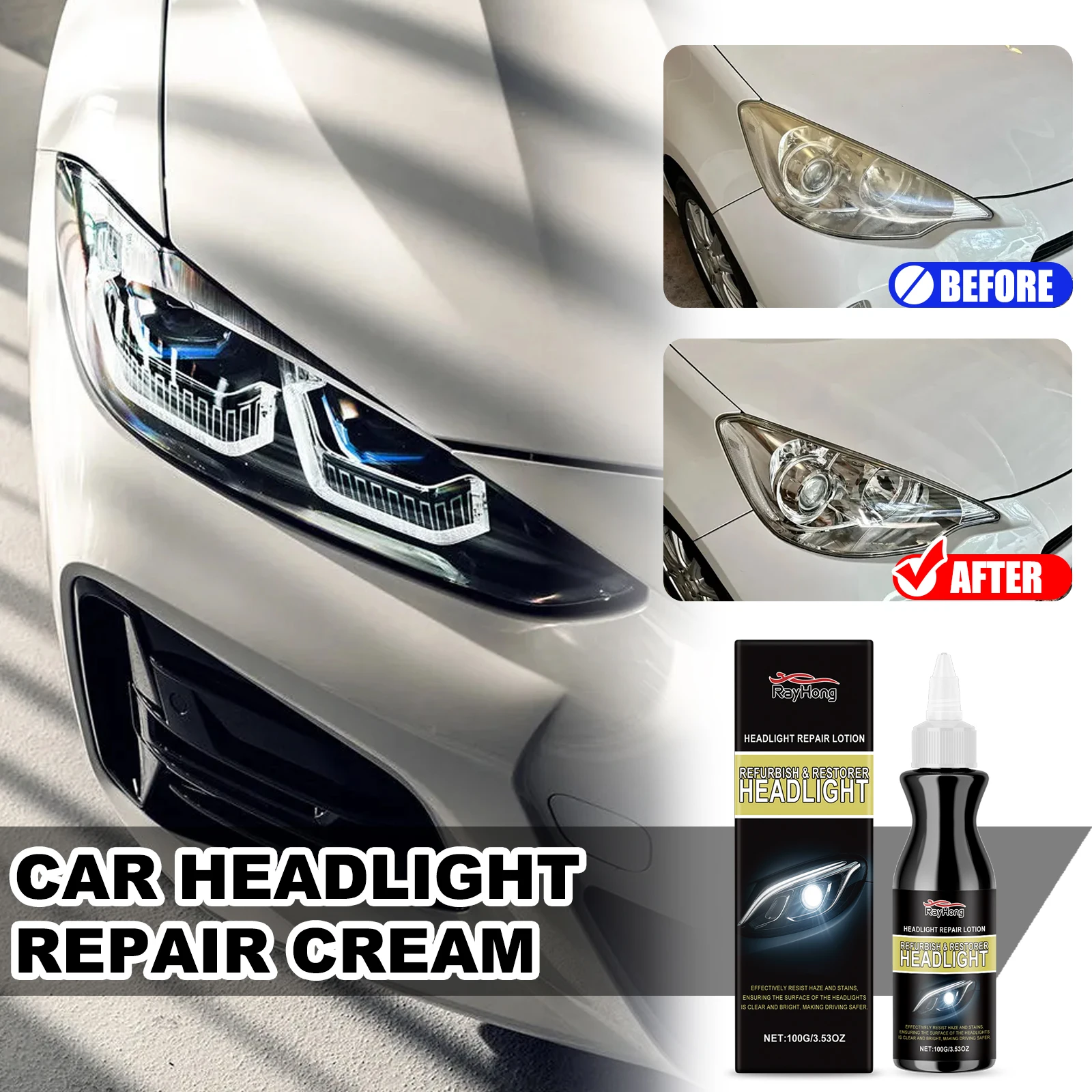 Rayhong Car Headlig…