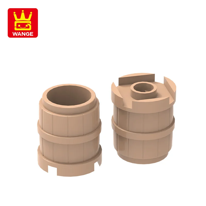 Wange 2489 100 g/69 szt. Beczka pojemnikowa 2x2x2 Block Moc kompatybilna z cegłą DIY części montażowe zabawek dla dzieci