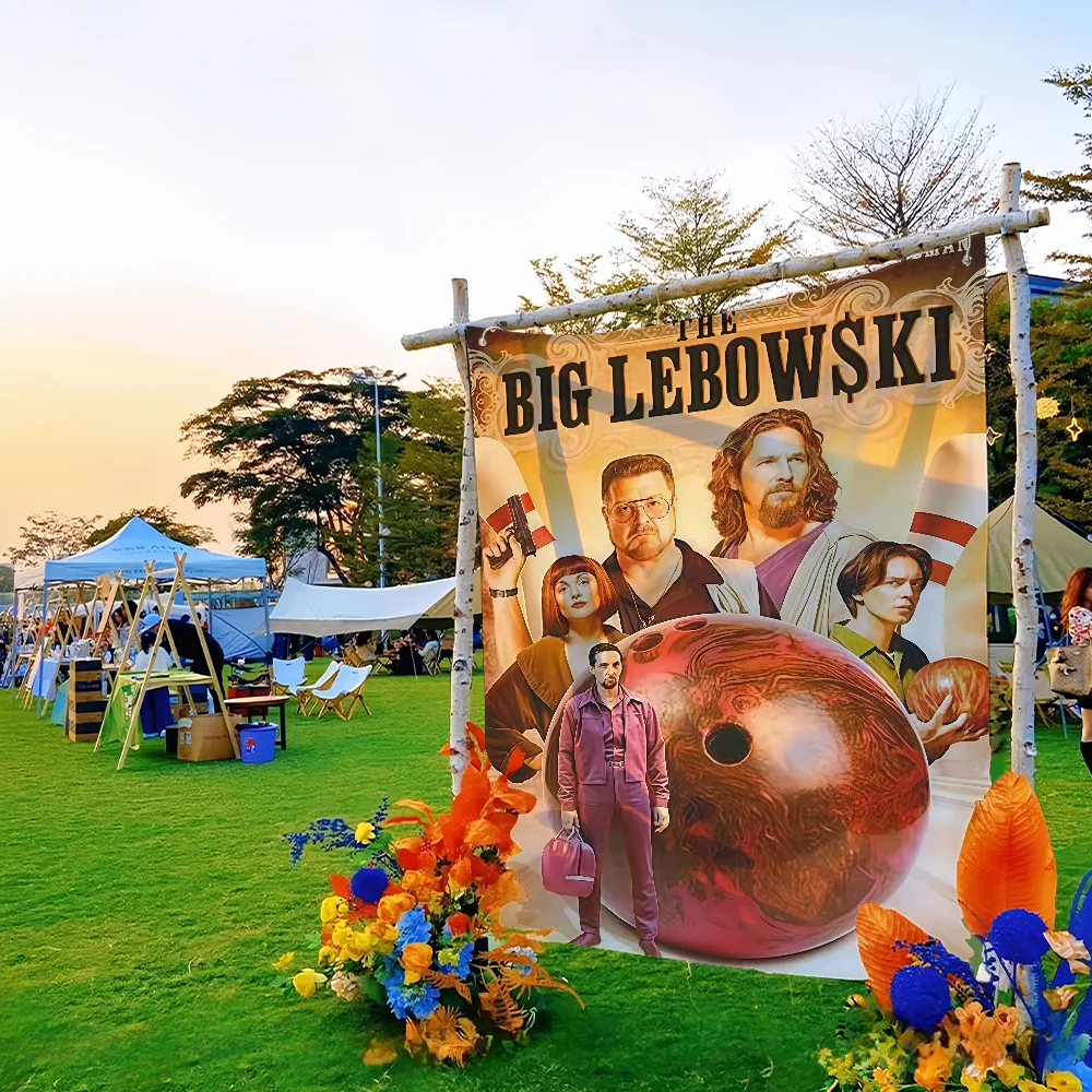 Movie The Big L-Lebowski  flag For Picnic Party Art Home Decoration Outdoor Camping Banner Gifts