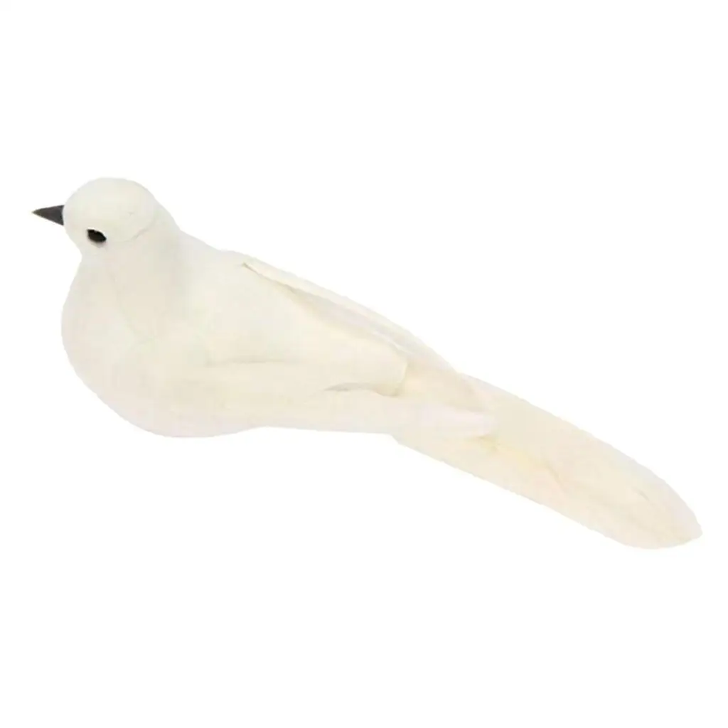 Handmade Birds Pigeon Dove Model Garden Patio Backyard Decor Statue Bauble