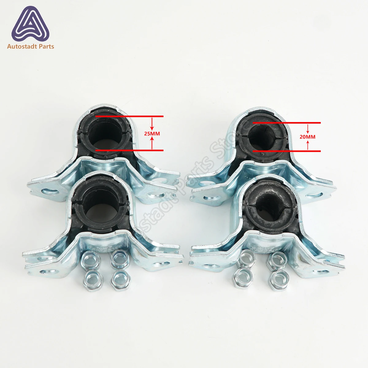 5Q0411303N Stabilizer Bar Bushing Kit For Q2 A3 TT Passat B8 Variant Tiguan Allspace Teramont Superb Golf MK7 Leon 5Q0411303M
