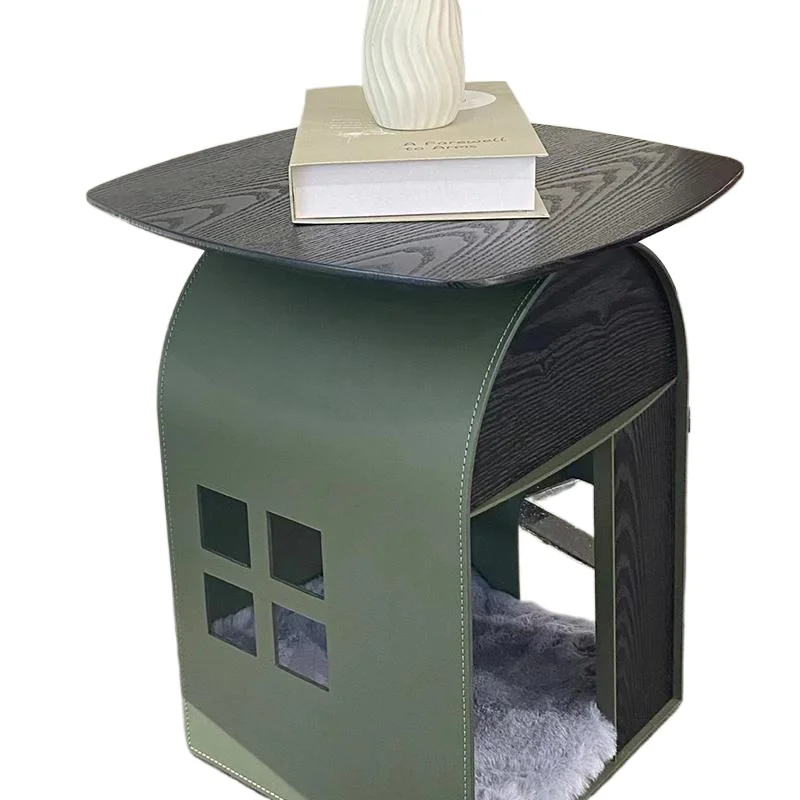 

Small apartment sofa corner, simple mini coffee table bedside table