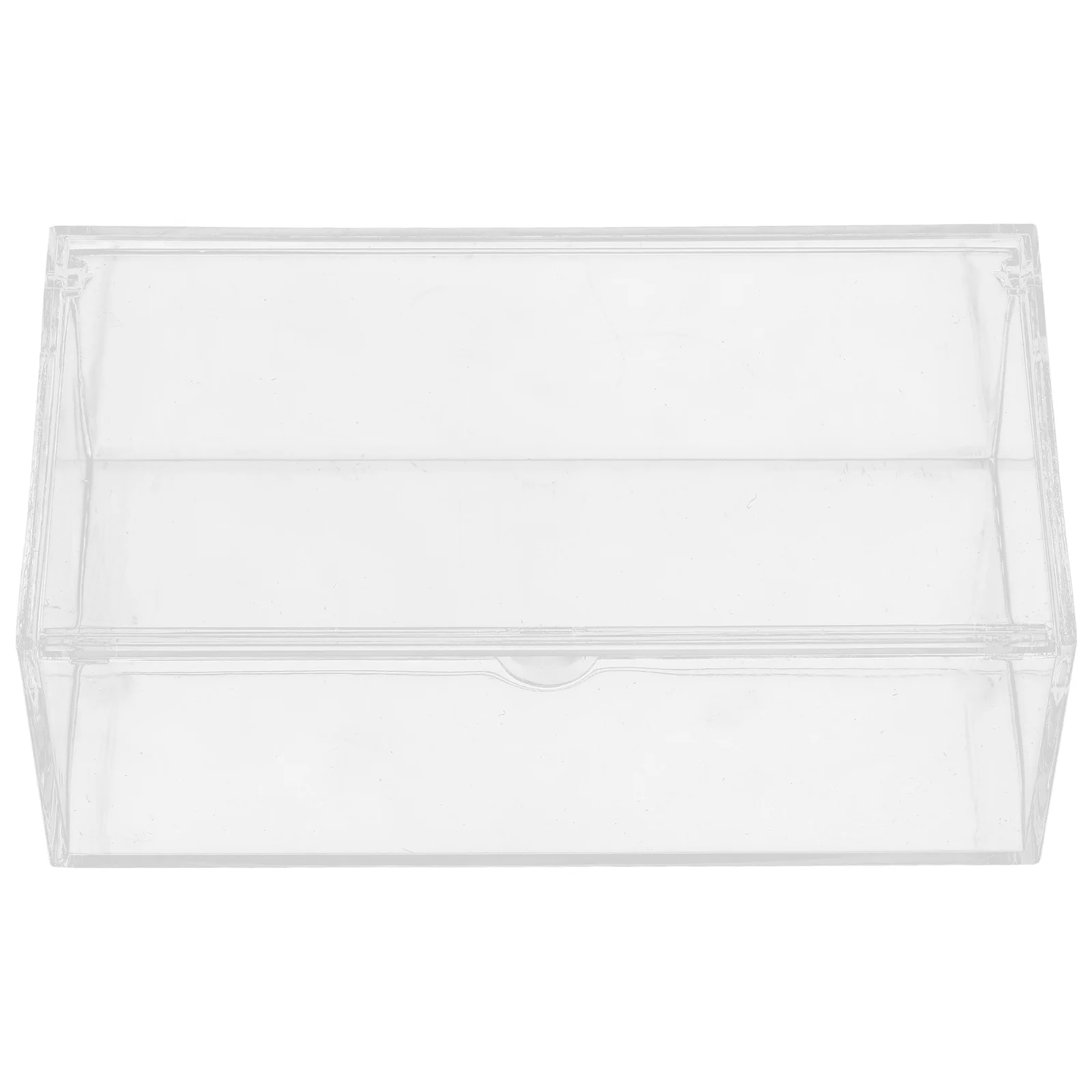 

Dryer Sheet Box Clear Acrylic Organizer Lid Laundry Room Storage Dispenser Container Multifunctional Sundries Holder
