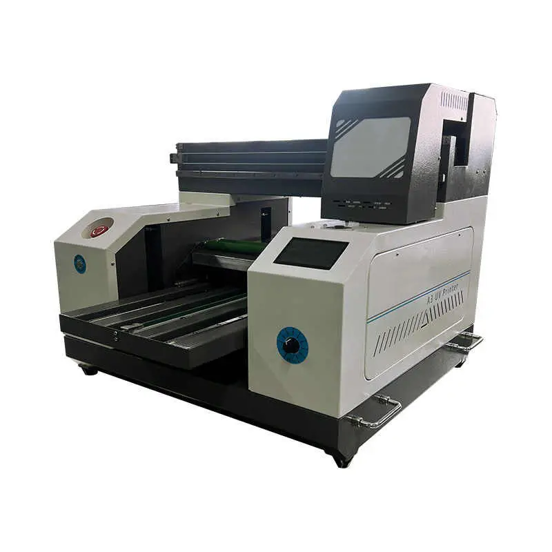 A3 TX800's Print Head Is Suitable For Printing On Phone Cases Acrylic Trophies And Canvas Cups. The UV DTF Flatbed Printer