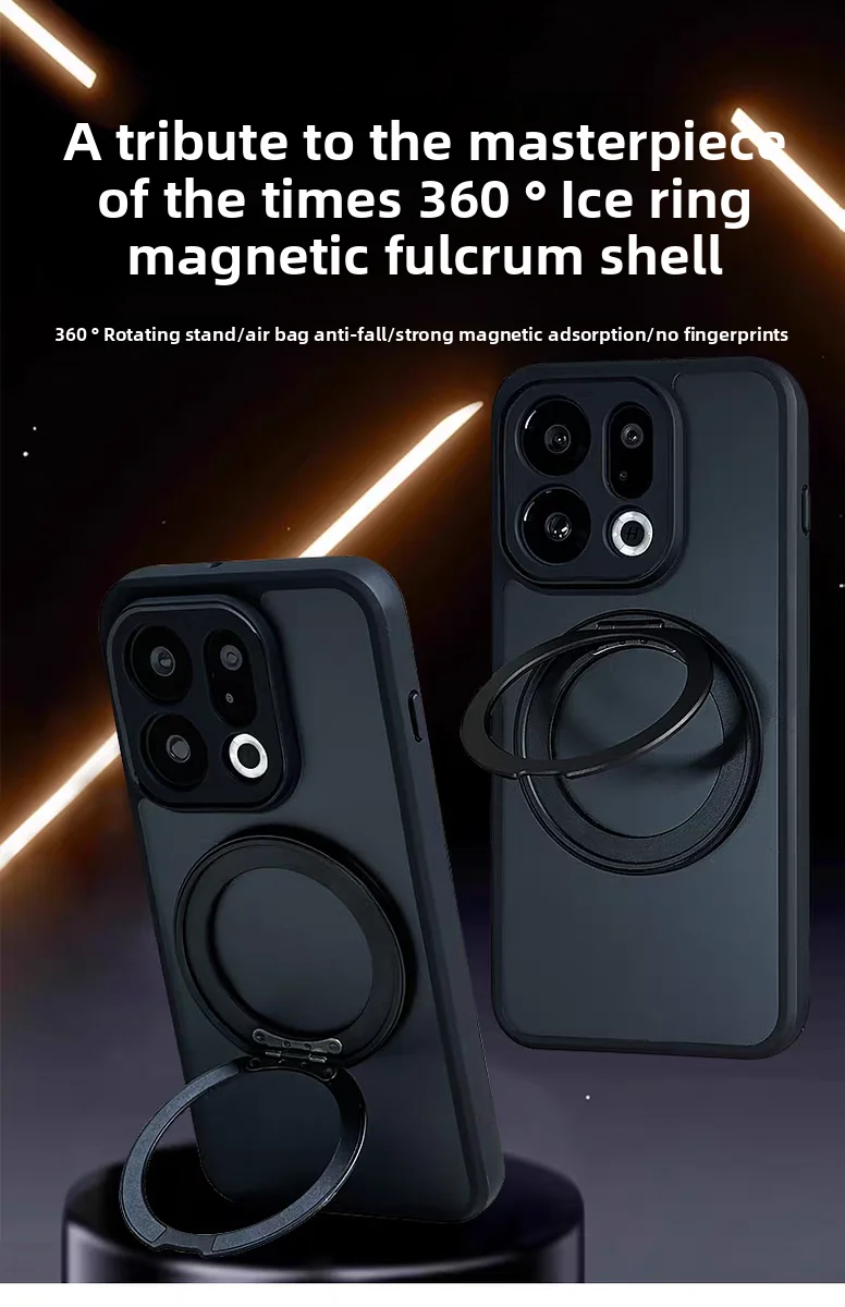 Twarde etui z pierścieniem i podstawką, magnetyczne, ochronne etui na tył telefonu OnePlus 15, 13, 12, 13R, 12R, 13T — zdjęcie produktu 6