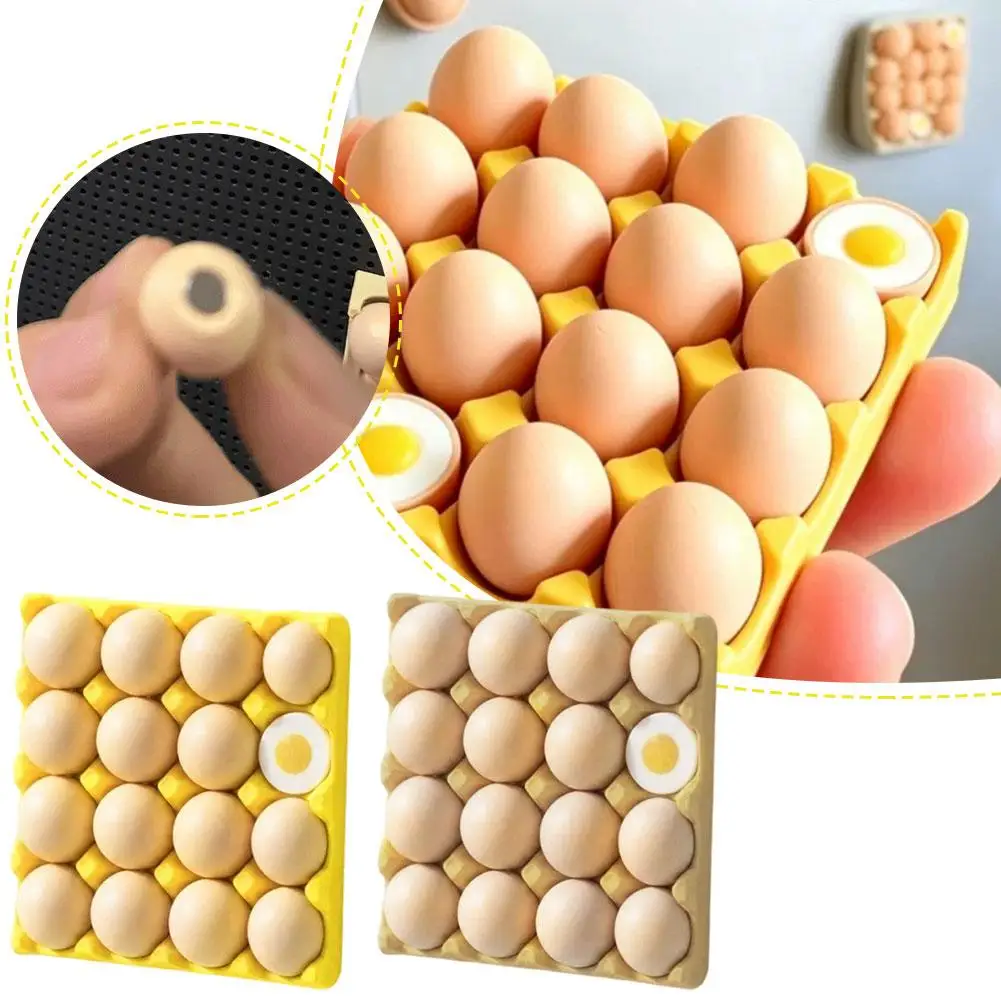 Mini-Simulations-Dampfbrötchen/Teigtaschen/Eier Kühlschrankmagnet 3D mit Dampfgarer Kühlschrankmagnet Deko für Zuhause und Küche – Detail 7