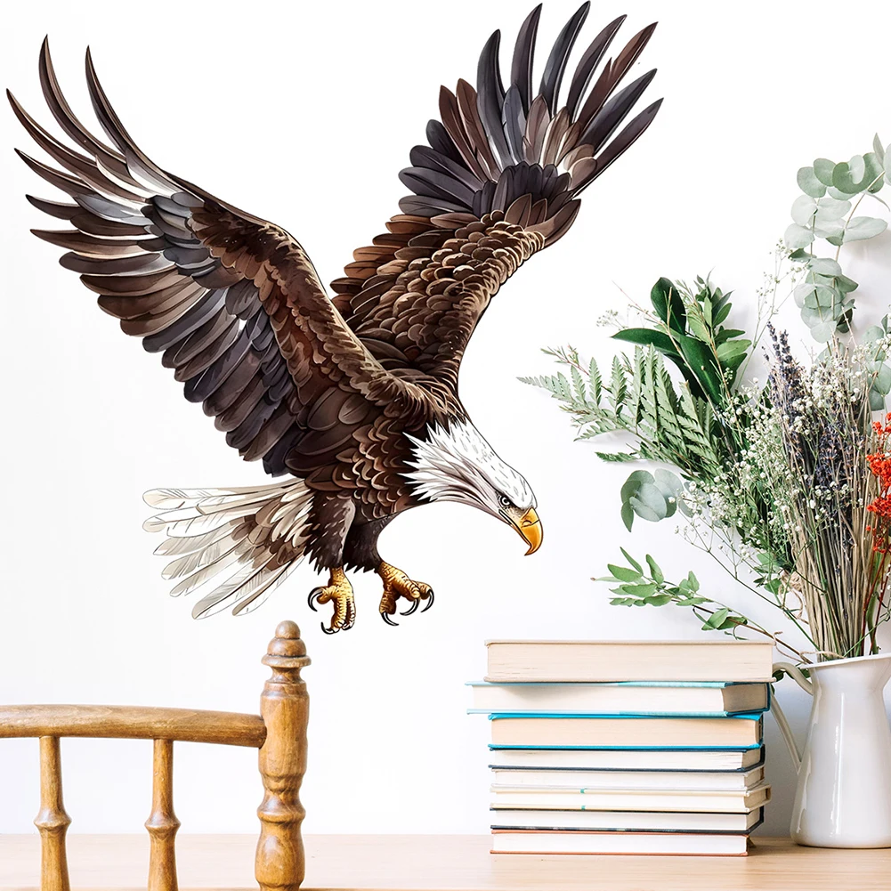 Easy To Apply Easy To Apply Flying Eagle Wall Decal Specification Easy To Apply Manual Measurement Package Contents