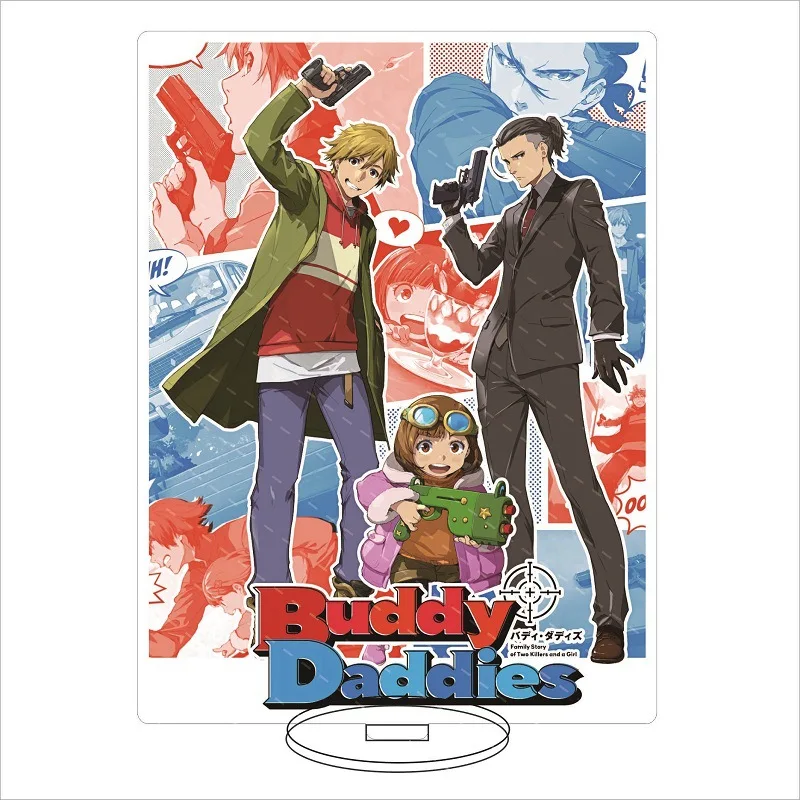 15CM Japan Anime Buddy Daddies Figures Cosplay Acrylic Standing