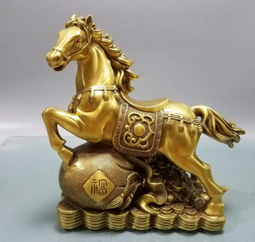 

Pure copper horse Ornaments