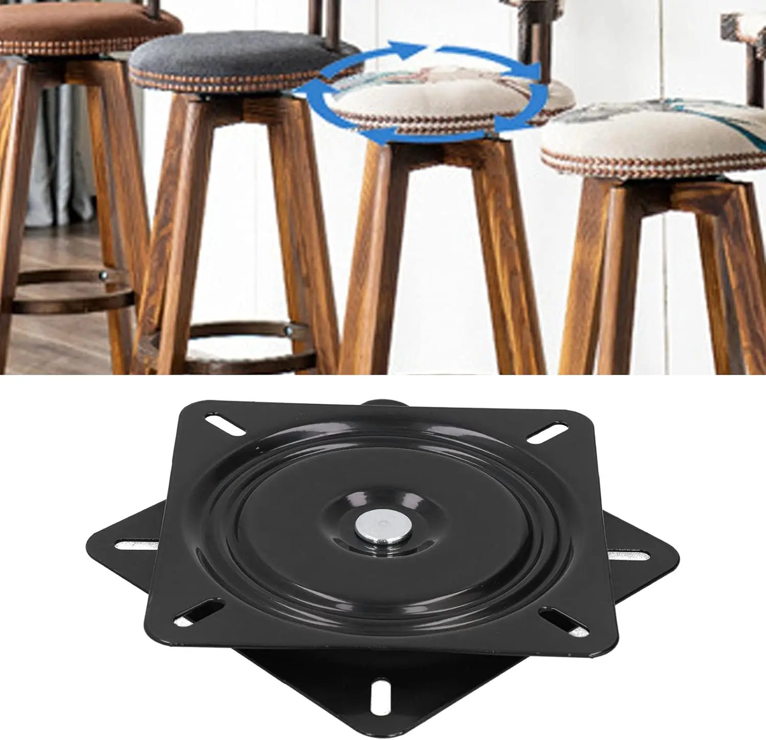 Swivel Chair,Swivel,Swivel Chairs, Stool Swivel,°   Hardware Turntable  Chair Rotating Base Sturdy Multifunction for Various