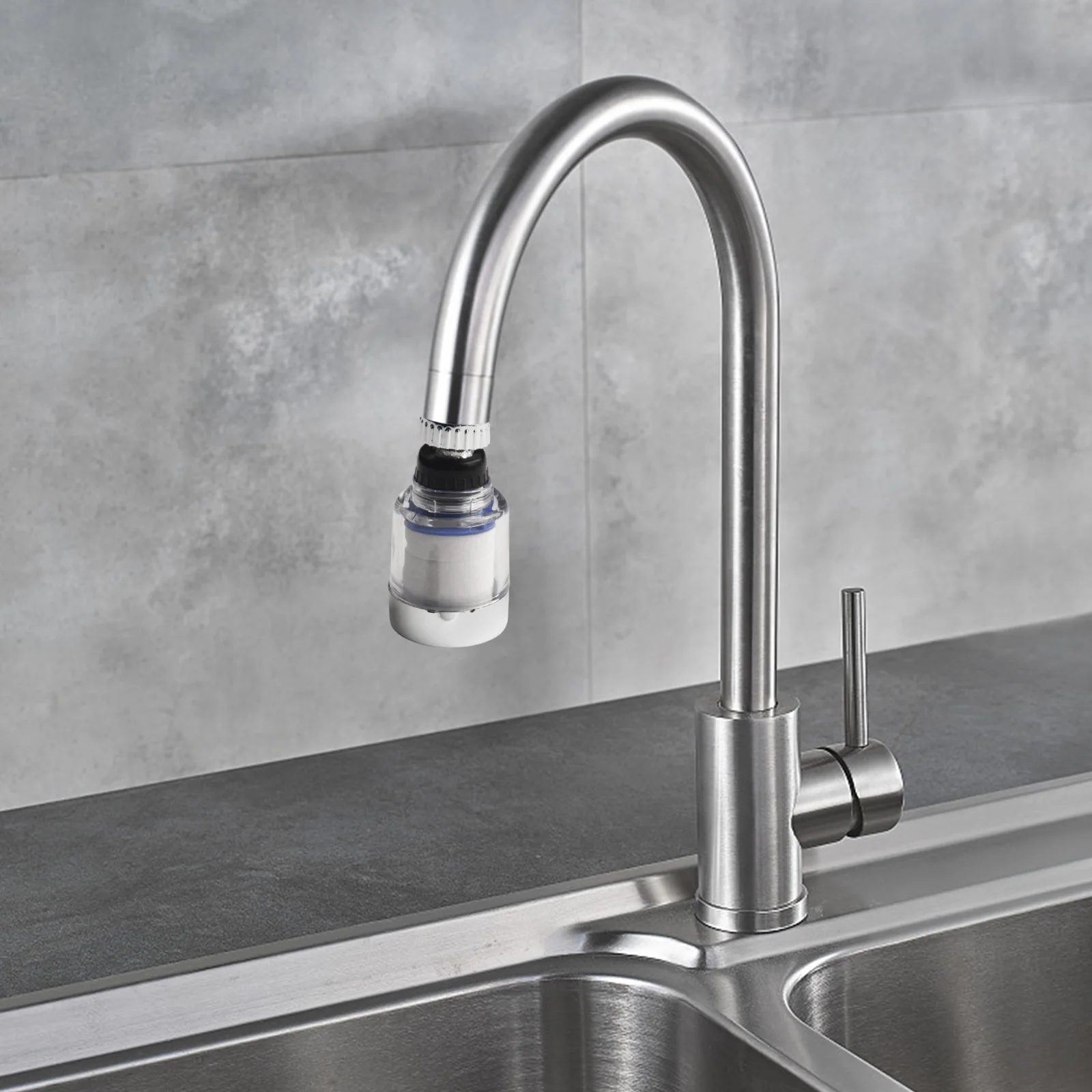 For Home For Kitchen Faucet Water Purifier Kitchen Faucet Filter Contaminants Removal Effective Water Purification