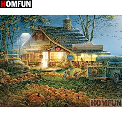 HOMFUN Full Square/Round Drill 5D DIY Diamond Painting