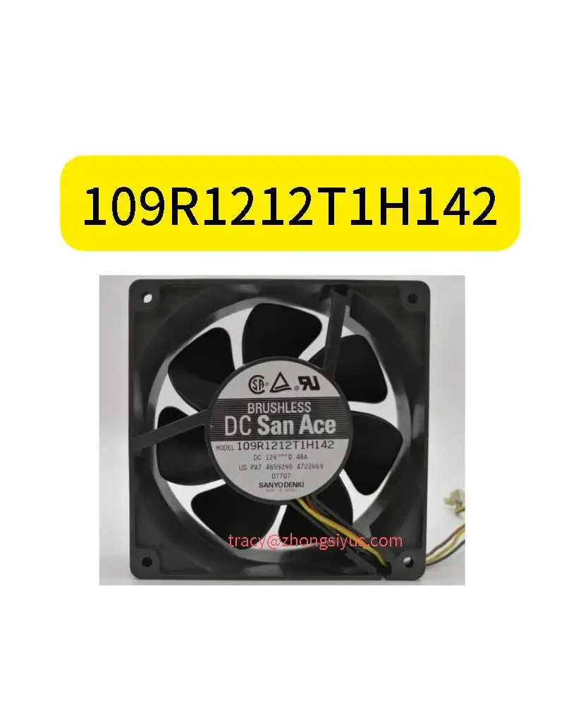 

New 109R1212T1H142 Server Fan 12038 12V 0.48A 12cm