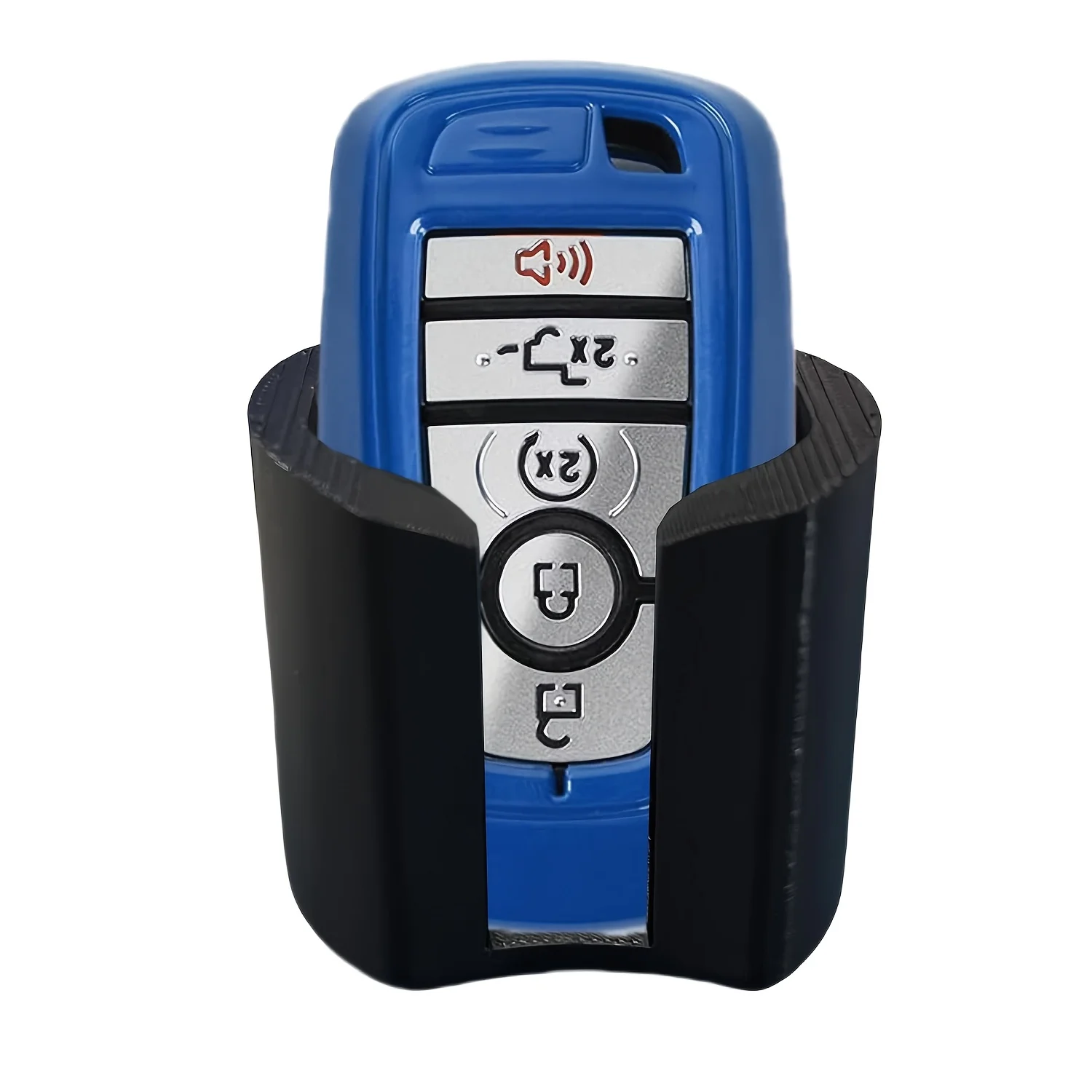 1pcs Car Vertical Keychain Holder For Ford Mustang Braunschweig Sport SUV Car Key Storage Stand For Cup Holder Car Accessories
