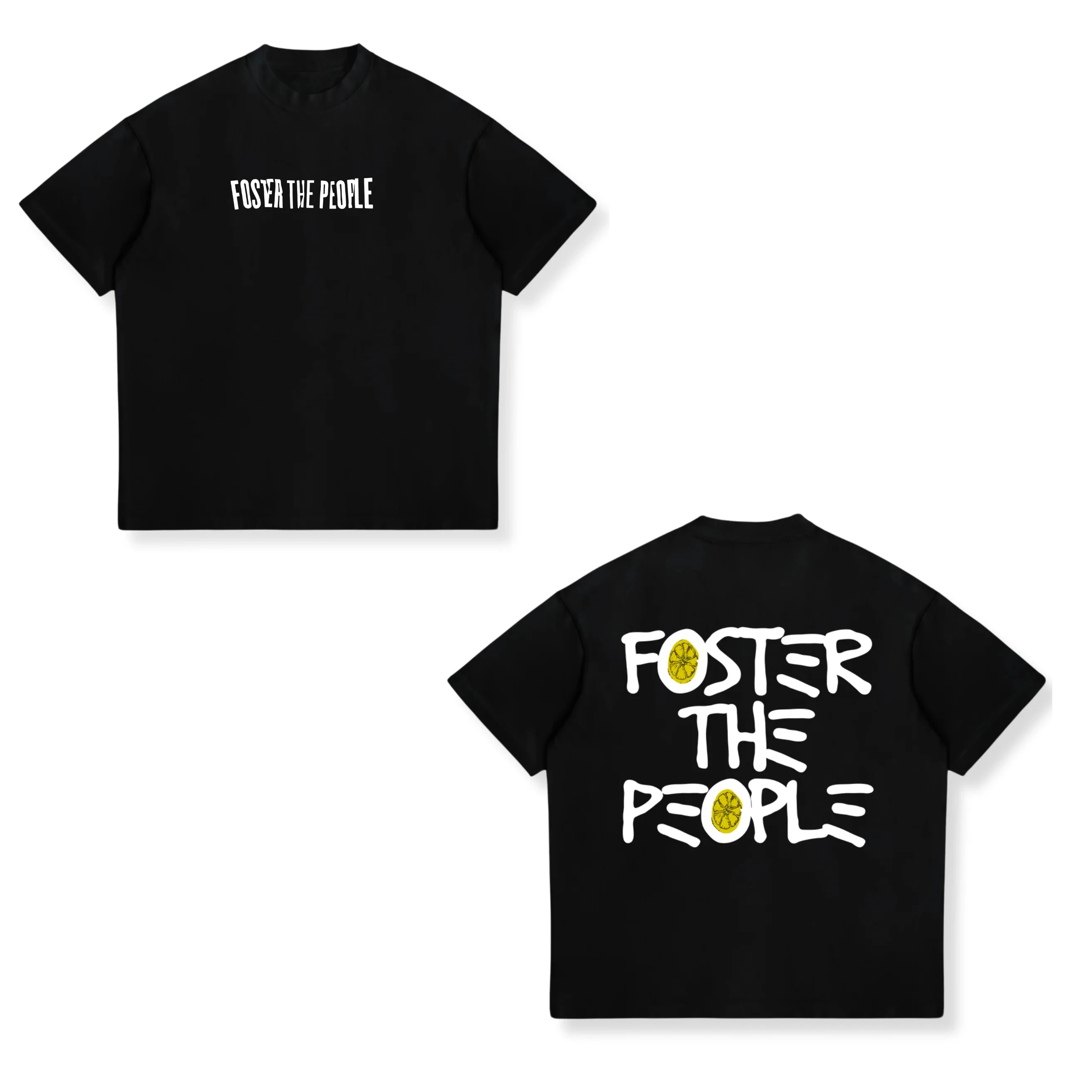 Foster The People Band T Shirt Men Women Fashion Hip Hop Vintage Oversized T-shirt Cotton Casual O-Neck T-shirts