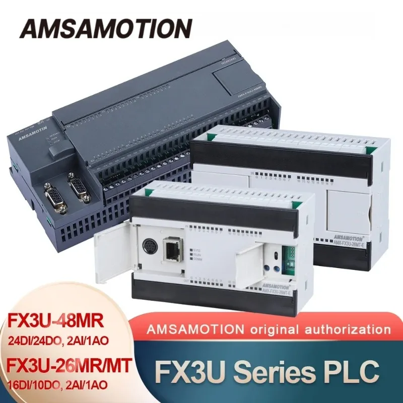 FX3U-M26MR/MT PLC Ethernet Port for Mitsubishi FX3U Programmable Logic Controller FX3U-32MR EM3A Module