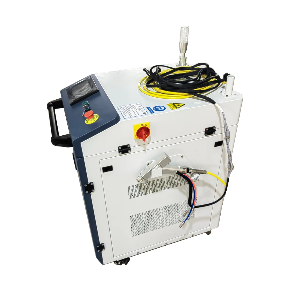 Continues/Pulse Laser Fast Speed 1000W Water Cooling Metal Oxidation Removal Laser Rust Cleaning Machine