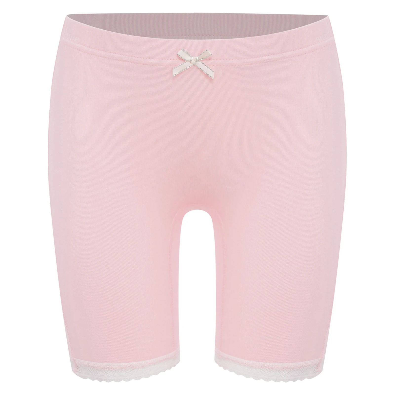 الفتيات بسط الباليه الرقص السراويل الجمباز عارضة تجريب اليوغا زي الدانتيل تقليم السراويل الملابس الداخلية منتصف الفخذ طول سراويل