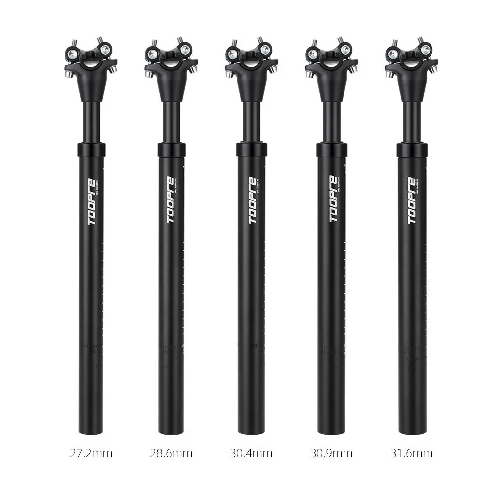 TOOPRE Fahrrad-Federsattelstütze MTB Stoßdämpfer-Sattelstütze 27,2 28,6 30,4 30,9 31,6 400mm 6061-T6 Aluminiumlegierung Sattelstütze 400mm – Detail 7