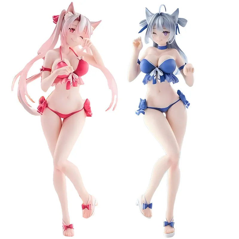 

In Stock Original KoiKoi Chou Cinnamon Chou Mocha 1/6 Model Figurine 30CM Genuine Kawaii PVC Anime Figure Collectible Toys Gift